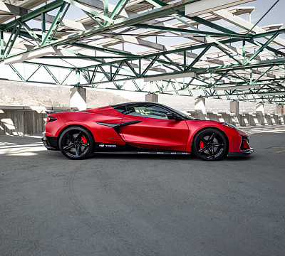 Фото дисков MRR F23 на Chevrolet Corvette C8