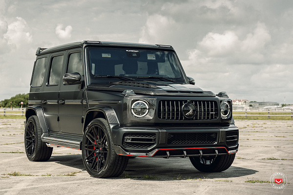 Фото дисков Vossen S17-07 Черный глянец на Mercedes-Benz G-Class III