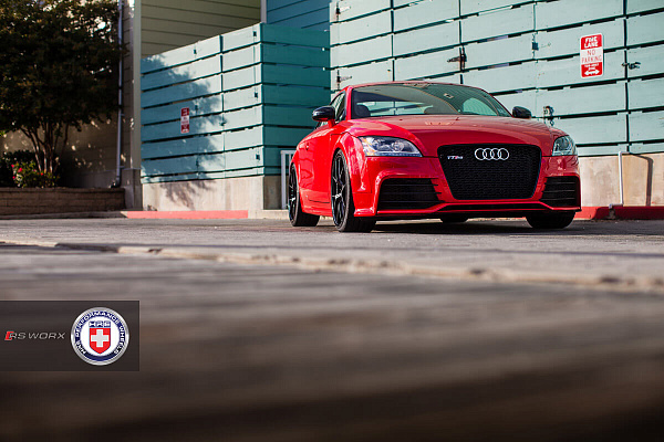 Фото дисков HRE S101 Черный сатин на Audi TT (8J)