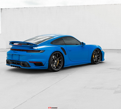 Фото дисков HRE P201 на Porsche 911 VIII