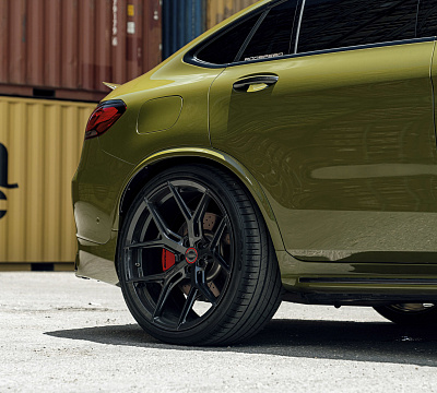 Фото дисков Vossen HF-5 на Mercedes-Benz GLC (X253, C253)
