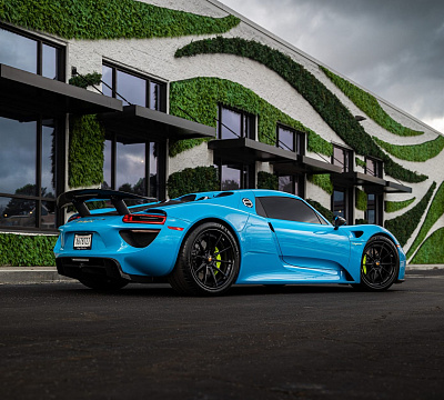 Фото дисков Anrky AN38 на Porsche 918 Spyder