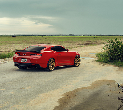 Фото дисков Vossen HF-5 на Chevrolet Camaro VI