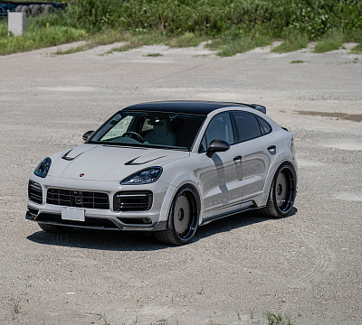 Фото дисков HRE 935 на Porsche Cayenne III