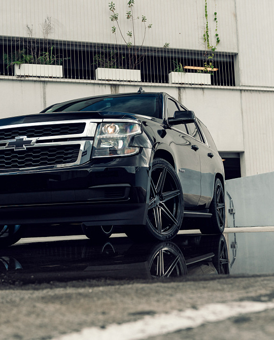 Фото дисков HF6-2 Алмазная проточка на Chevrolet Tahoe IV