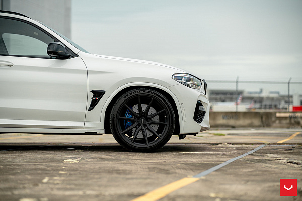 Фото дисков Vossen HF-3 Черный сатин на BMW X3/X3 M (G01/F97)