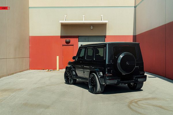 Фото дисков Anrky AN30 Черный сатин на Mercedes-Benz G-Class III