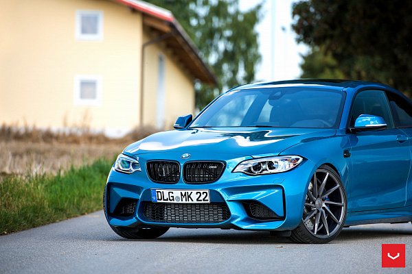 Фото дисков Vossen CVT Глянцевый графит на BMW 2/M2 (F22/F87)