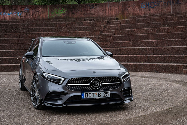 Фото дисков BRABUS Monoblock R Глянцевый графит на Mercedes-Benz A-Class (W177)