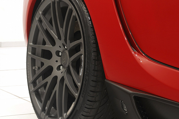 Фото дисков BRABUS Monoblock F (Platinum Edition) Матовый графит на Mercedes-Benz SLS AMG