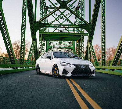 Фото дисков Vossen HF-5 на Lexus GS IV