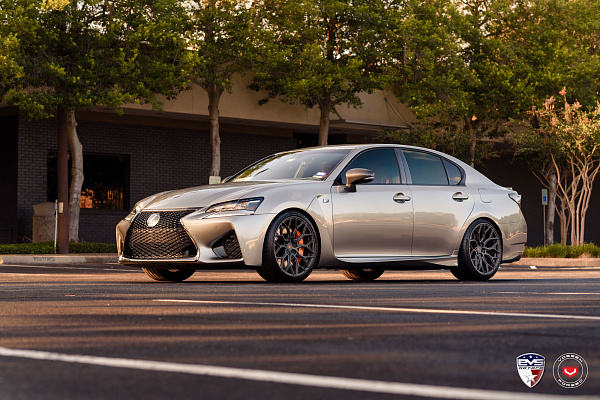 Фото дисков Vossen S17-01 Матовый графит на Lexus GS IV