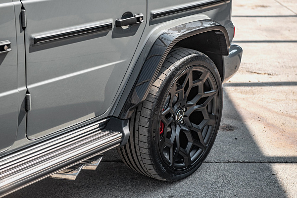 Фото дисков Kahn Type 57 Черный матовый на Mercedes-Benz G-Class III