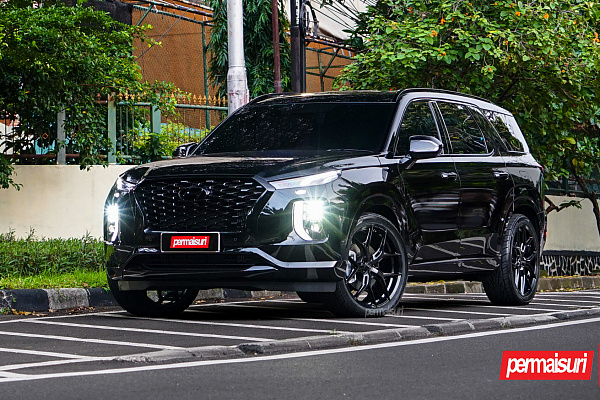 Фото дисков Vossen HF-5 Черный глянец на Hyundai Palisade I