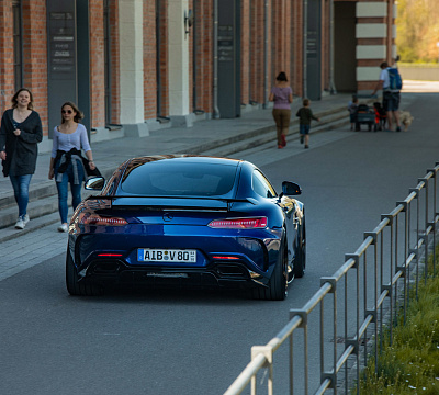 Фото дисков Vossen M-X2 на Mercedes-Benz AMG GT I