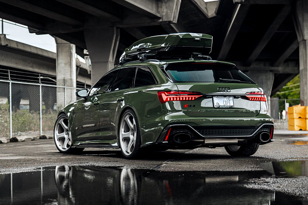 Фото дисков Brixton Forged TR06 Серебро на Audi A/RS 6 (C8)