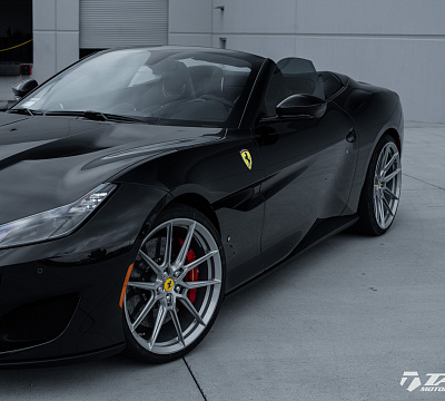 Фото дисков NOVITEC NF8 на Ferrari Portofino