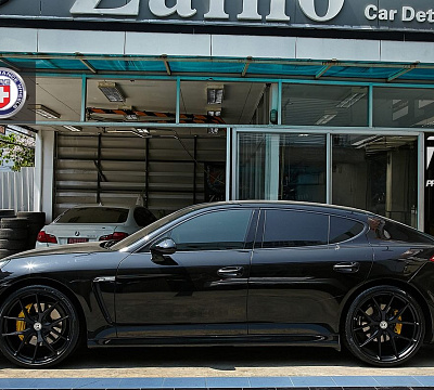 Фото дисков HRE P101 на Porsche Panamera I