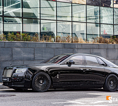 Фото дисков Vossen UV-5 на Rolls-Royce Ghost II
