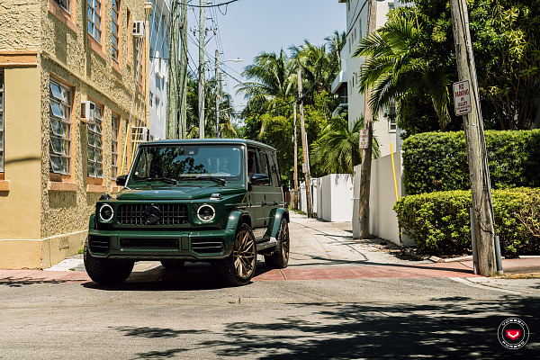 Фото дисков Vossen S21-02 Сатиновая бронза на Mercedes-Benz G-Class III