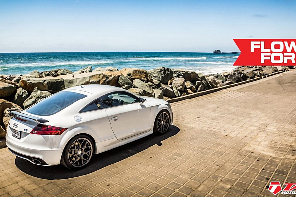 Фото дисков HRE FF01 Сатиновый графит на Audi TT (8J)