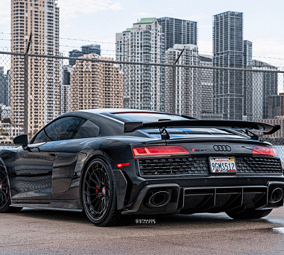 Фото дисков Strasse Wheels SV15FF Deep Concave FS на Audi R8 (4S)