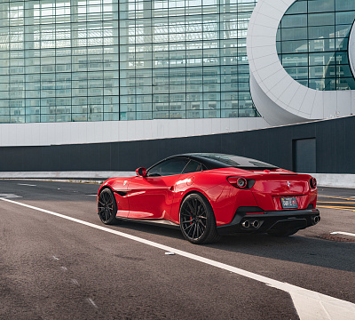 Фото дисков Vossen HF-4T на Ferrari Portofino