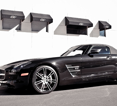 Фото дисков CEC C883 на Mercedes-Benz SLS AMG