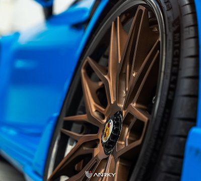 Фото дисков Anrky S3-X1 на Porsche 911 VIII