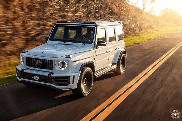 Фото дисков Vossen UV-3 Черный сатин на Mercedes-Benz G-Class III