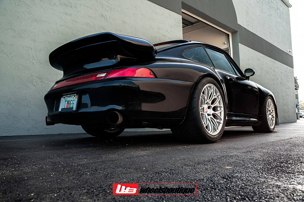 Фото дисков HRE RC100 Серебро на Porsche 911 IV