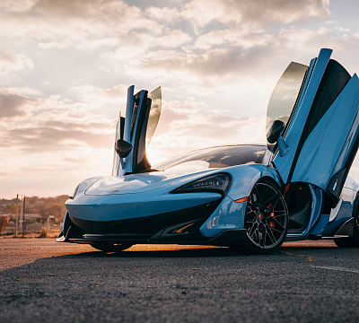 Фото дисков Vossen EVO-5 на McLaren 600