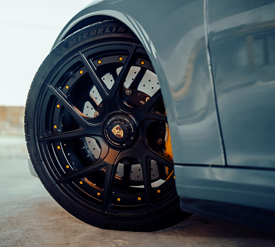 Фото дисков Strasse Wheels SM5RT Deep Concave Duoblock на Porsche 911 VII