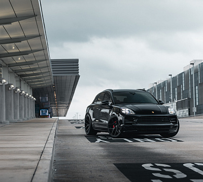 Фото дисков Vossen HF-5 на Porsche Macan I