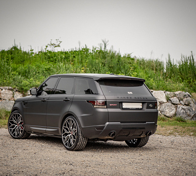 Фото дисков Vossen HF-2 на Land Rover Range Rover Sport II