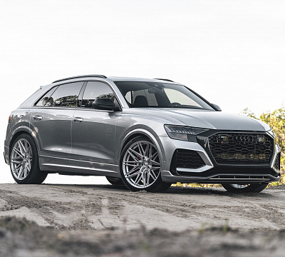 Фото дисков Vossen HF-7 на Audi Q8