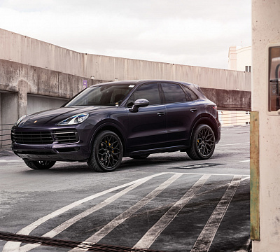 Фото дисков Vossen HF-2 на Porsche Cayenne III
