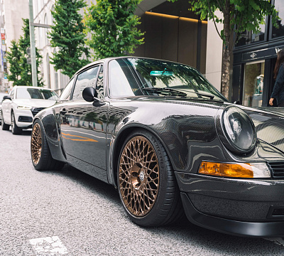 Фото дисков HRE 501M на Porsche 911 III