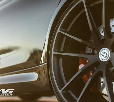 Фото дисков HRE P104 на BMW 3/M3 (F3x/F80)