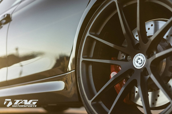 Фото дисков HRE P104 Черный сатин на BMW 3/M3 (F3x/F80)