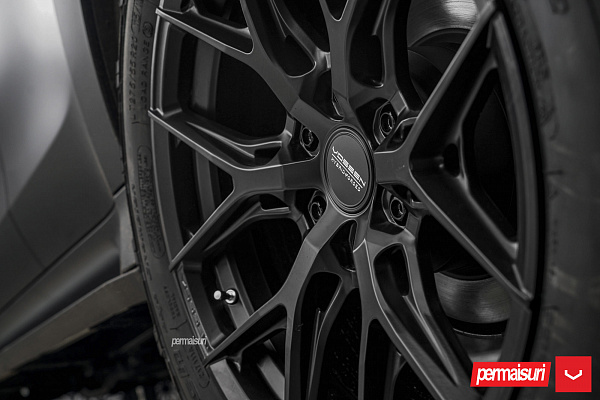 Фото дисков Vossen HF6-4 Черный сатин на Mitsubishi Pajero Sport III