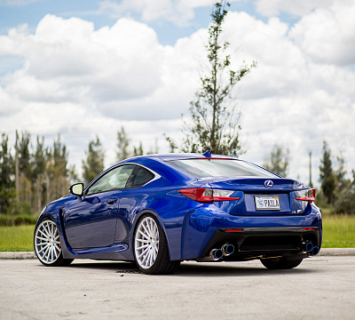 Фото дисков Vossen VFS-2 на Lexus RC