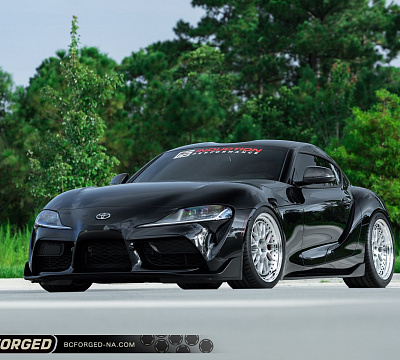 Фото дисков BC Forged LE81 // MLE81 на Toyota Supra A90