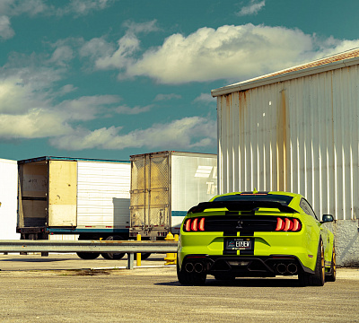 Фото дисков Vossen S21-01 на Ford Mustang VI