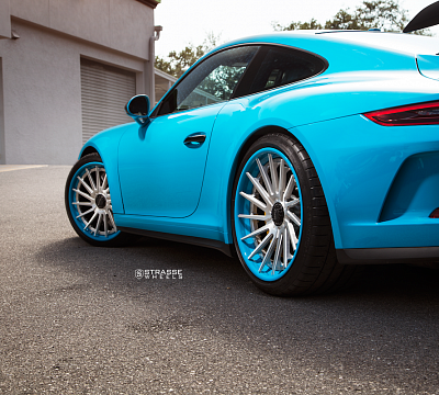 Фото дисков Strasse Wheels SV15T Deep Concave FS на Porsche 911 VII