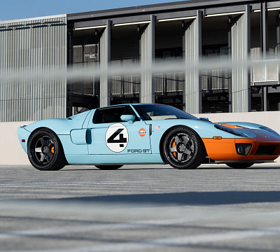 Фото дисков HRE C105 на Ford GT I