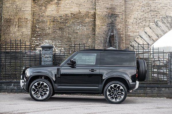 Фото дисков Kahn Type 60 RS2 Алмазная проточка на Land Rover Defender II