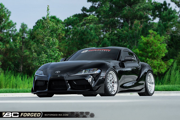 Фото дисков BC Forged LE81 // MLE81 Глянцевый лак на Toyota Supra A90