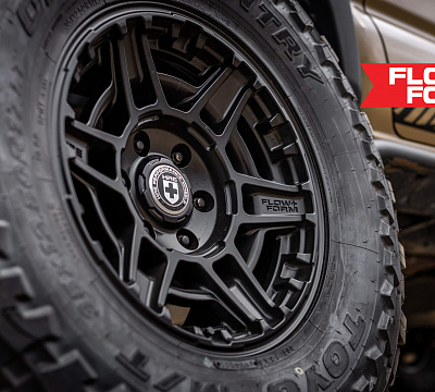 Фото дисков HRE FT1 на Toyota Tacoma III