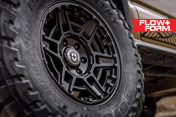 Фото дисков HRE FT1 Черный сатин на Toyota Tacoma III